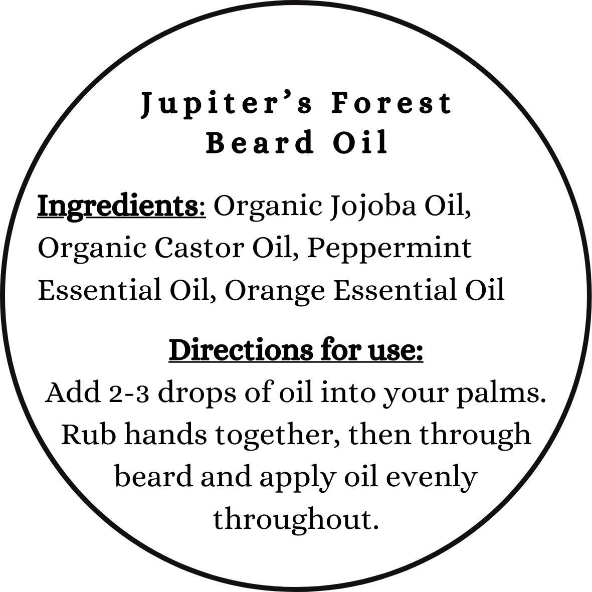 Jupiter's Forest Beard Oil