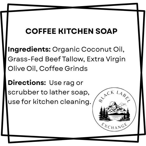 Coffee Dishsoap Bar