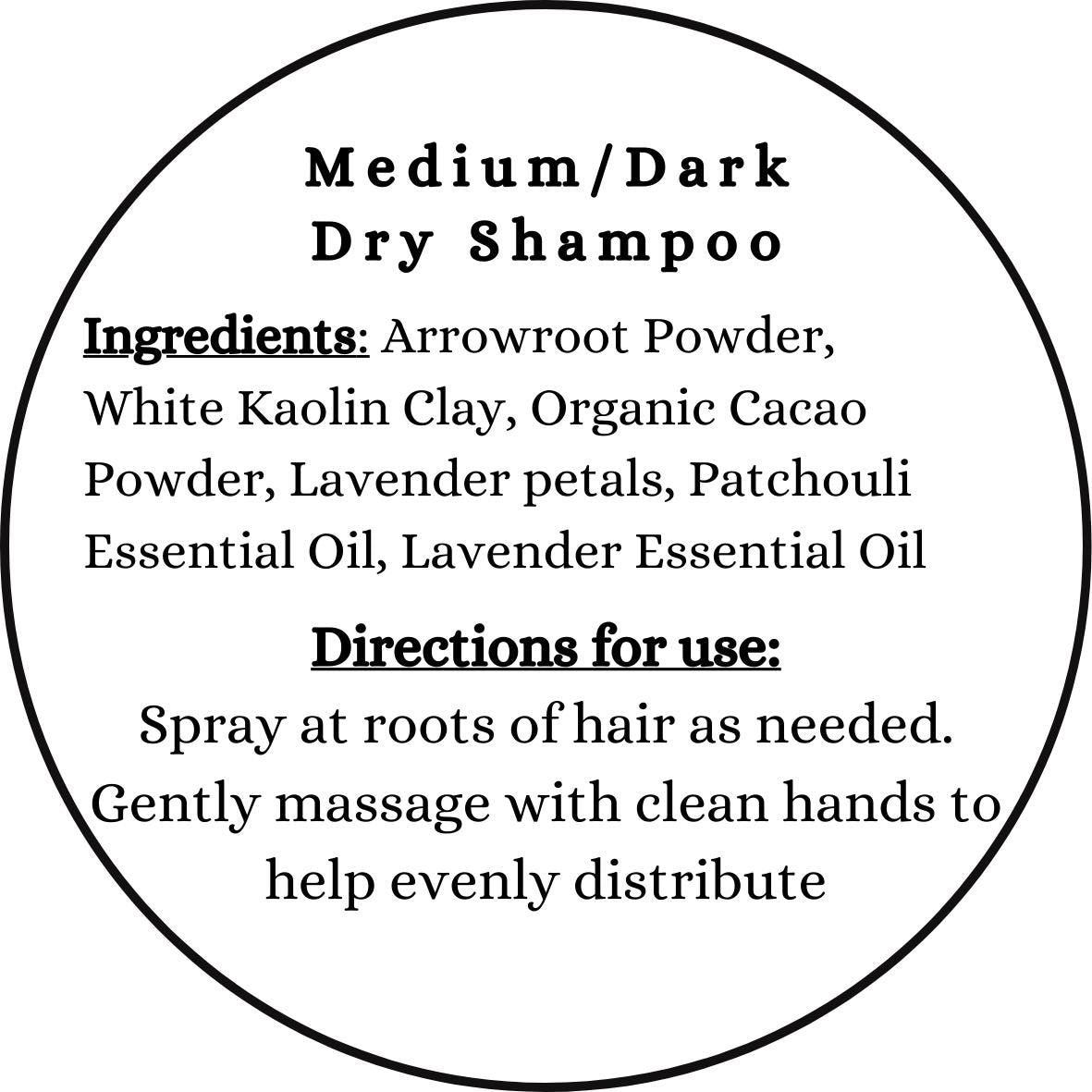 Medium/Dark Dry Shampoo